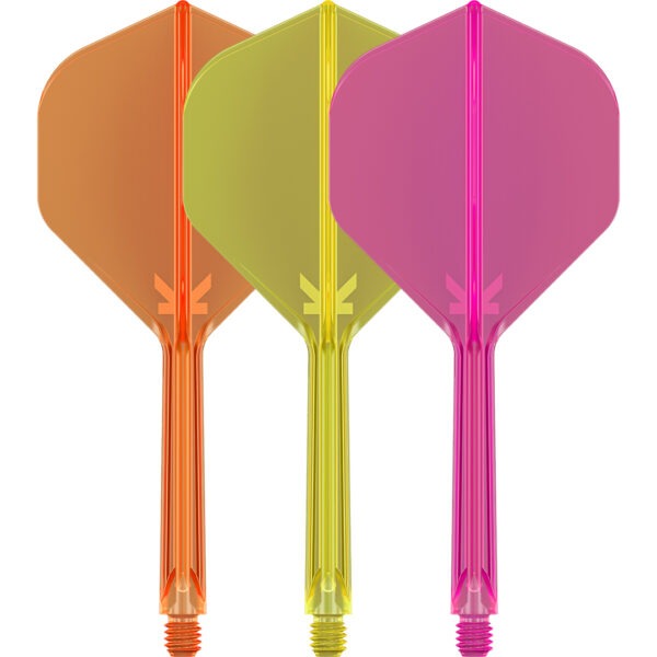 k flex flights neon oranje, geel roze